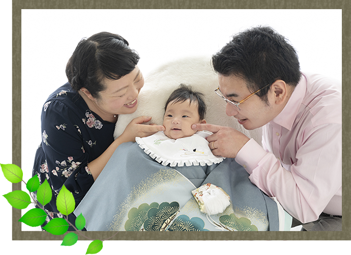 家にその写真を飾ると、 ふっと気持ちが温かくなるような やさしい写真をお撮りいたします。